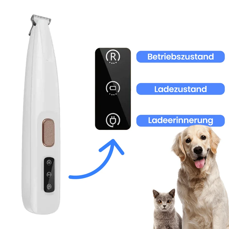 Fellnasenstube® Pfotentrimmer für Hunde & Katzen