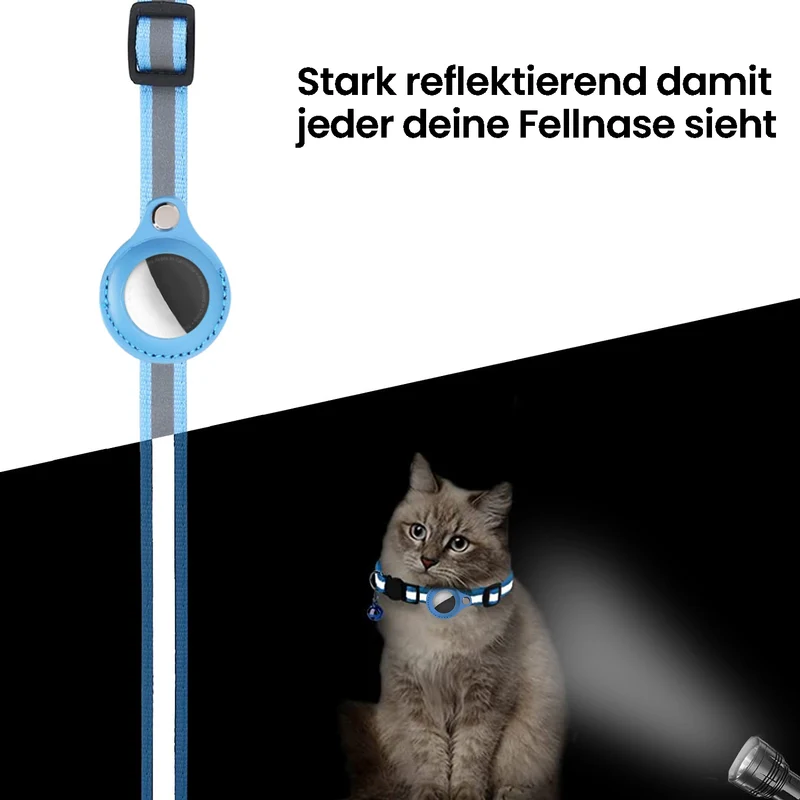 GPS Katzenhalsband - AirTag-kompatibel