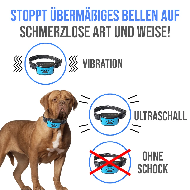 Tierfreundliches Anti-Bell-Halsband für Hunde | Fellnasenstube