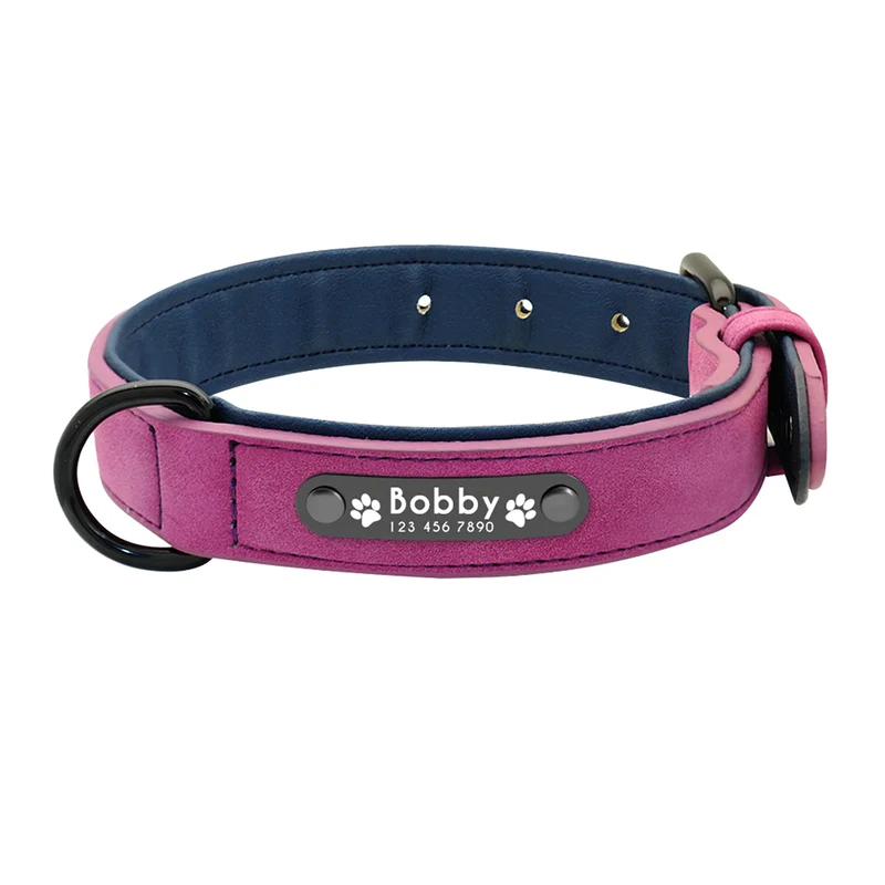 Personalisiertes Hundehalsband mit Gravur