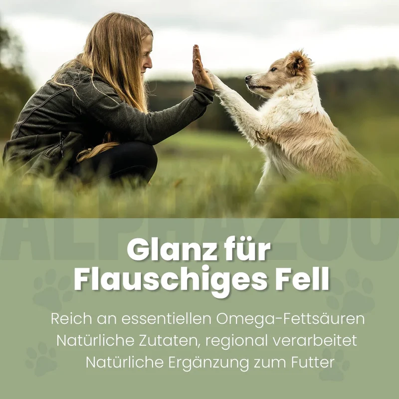 Fellliebe Futteröl für Hunde