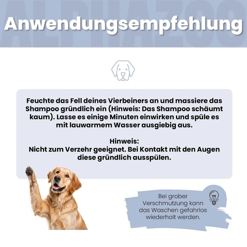 Neemöl Shampoo für Hunde