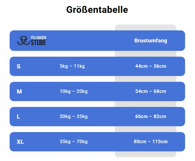 Fellnasenstube® Anti-Zieh Hundegeschirr mit Griff