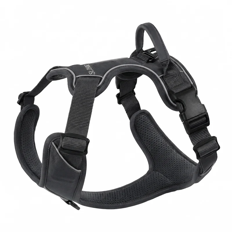 Fellnasenstube® Anti-Zieh Hundegeschirr mit Griff