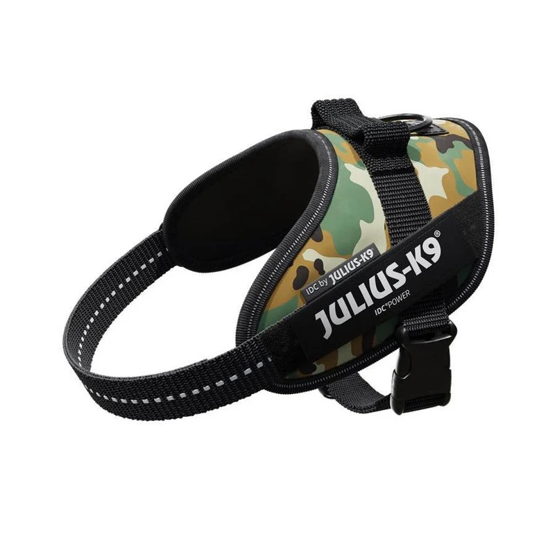 JULIUS-K9 Peitoral / Arnês para Cães IDC Powerharness com Controlo dorsal em Y