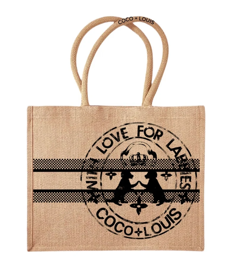 COCO+LOUIS Shopper Labrador schwarz