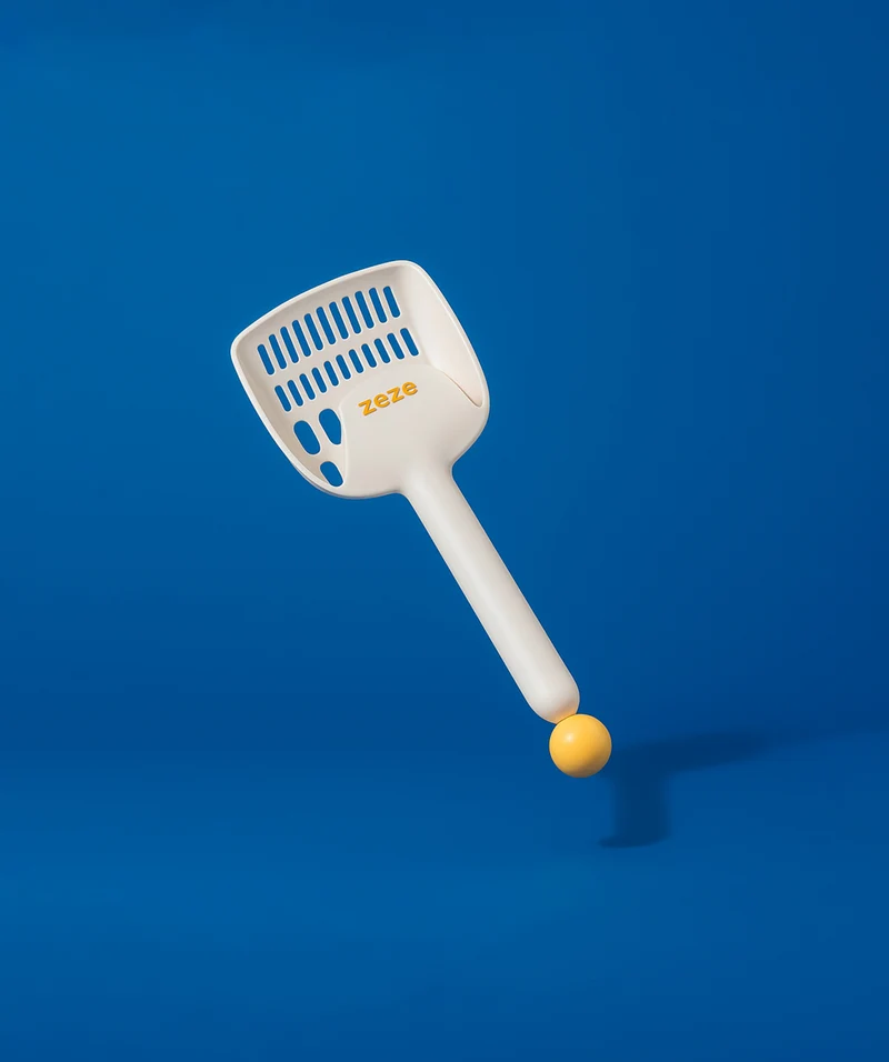 Cat litter scoop