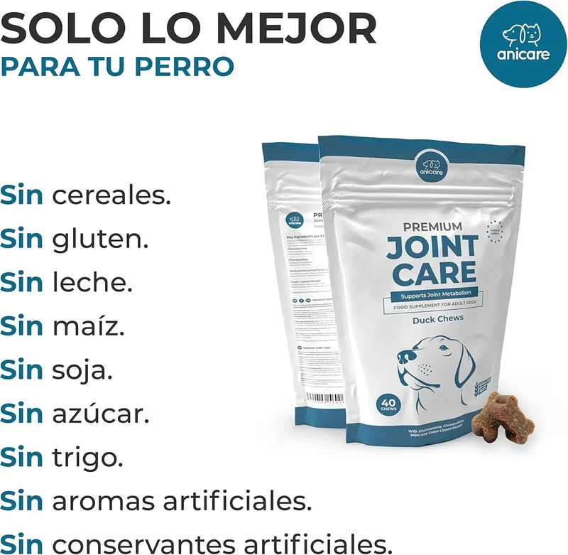 Premium Joint Care: Snacks / Biscoitos para Cães / Para as articulações - com glucosamina, condroitina, MSM e mexilhão da Nova Zelândia