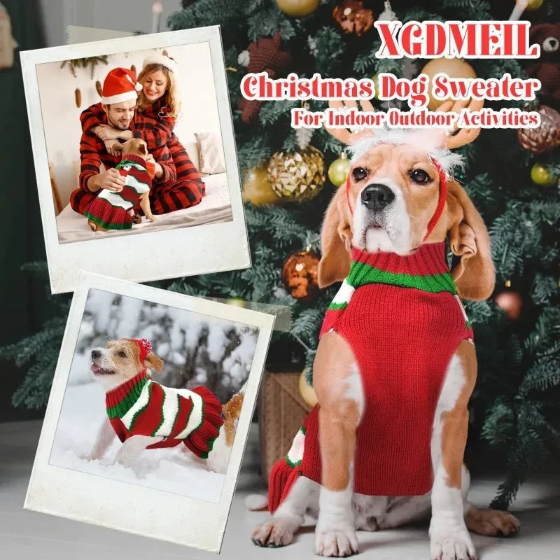 Camisola de Natal para Gatos ou Cães Pequenos e Médios