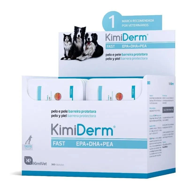 Kimiderm Fast EPA+DHA+PEA (Palmidol) - 1 envelope de 30 cápsulas