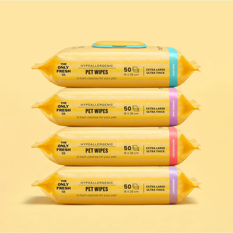 Pet Wipes - Chlorhexidine