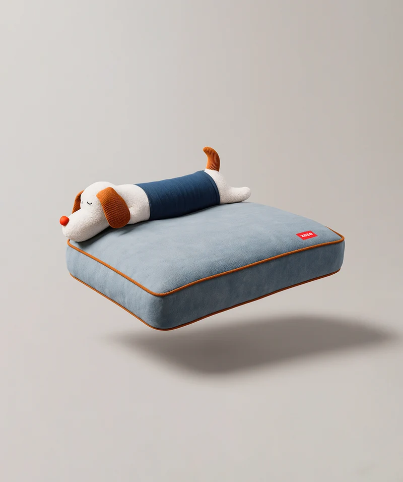 Denim Pup Mat