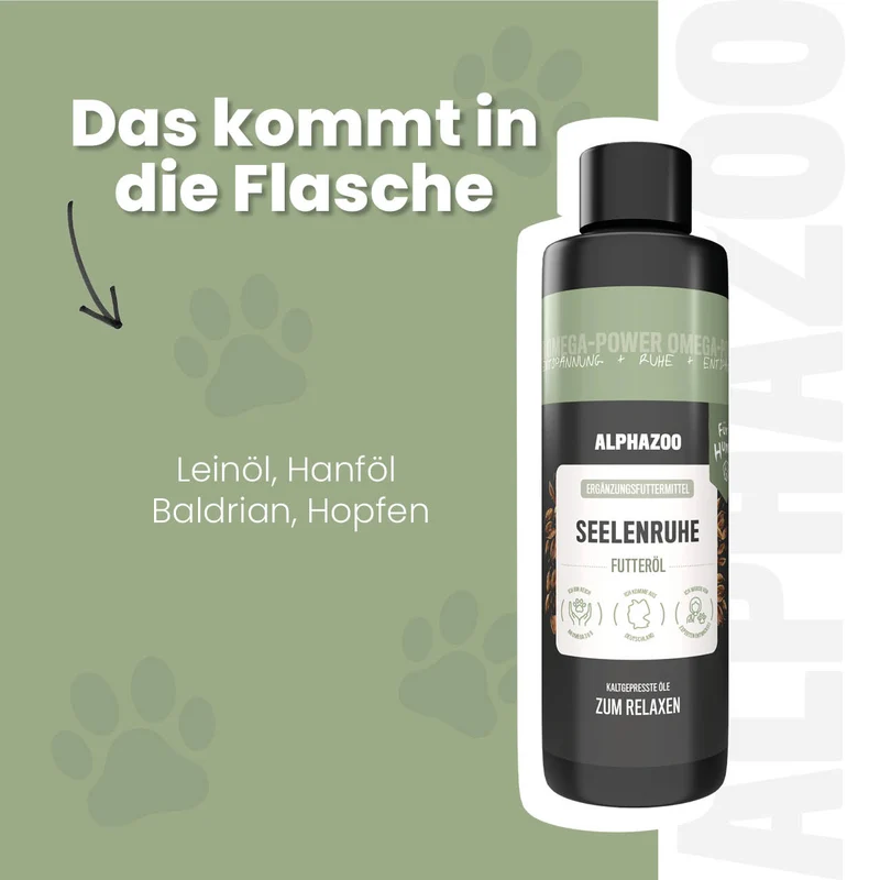 Seelenruhe Futteröl für Hunde