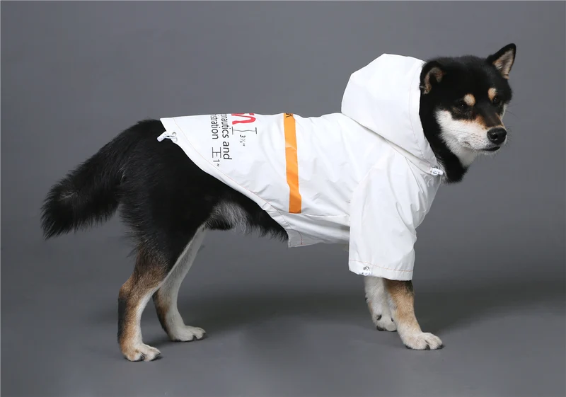 NASA Reflective Space Suit - Fancy Regenmantel für Hunde!