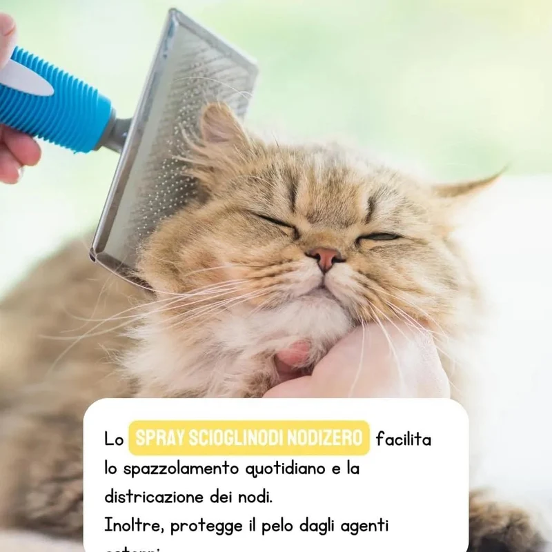 Desembaraçante de nós para cães ou gatos spray instantâneo - ideal para desfazer nós de pelo - evita a formação de nós