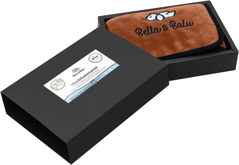 Roupão de banho para cão em microfibra absorvente - toalha para cães para secagem após o banho ou a caminhada debaixo da chuva