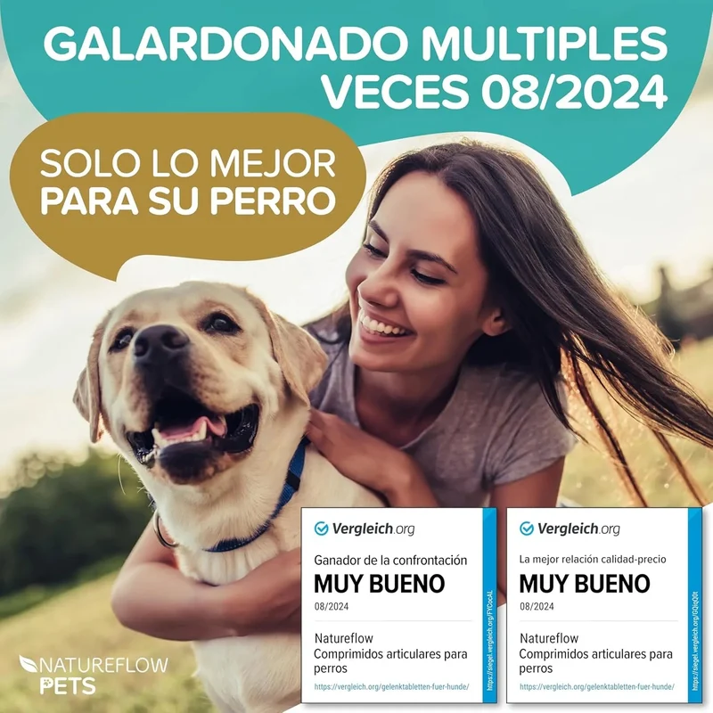 Condroprotetor para Cães com Mexilhão de Lábio Verde, Glucosamina e MSM | Natureflow