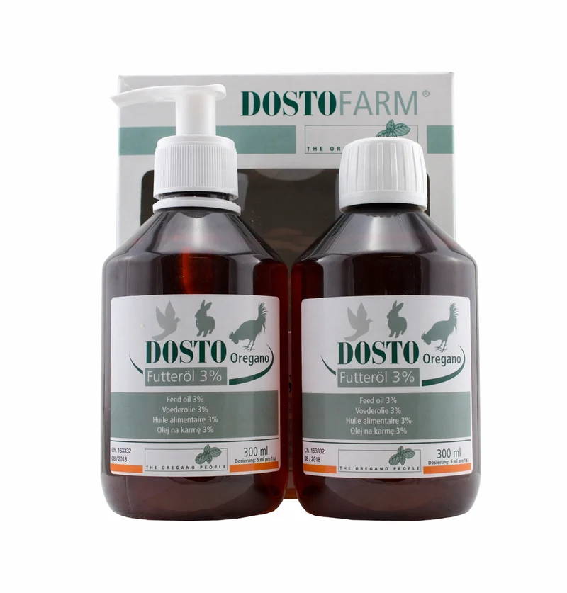 Tollisan Dosto Oregano Futteröl 3% 2x300ml
