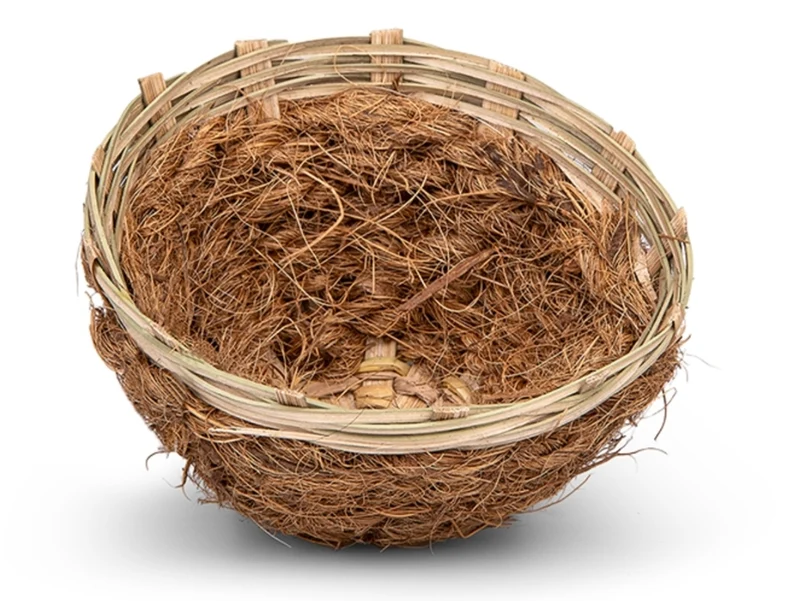 Kokosnussschalen-Nest (mit Haken) Ø13 cm