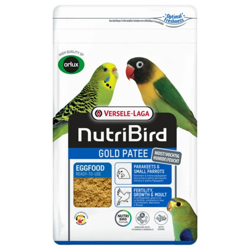 Nutribird Gold Pate Wellensittiche & kleine Papageien 1 kg