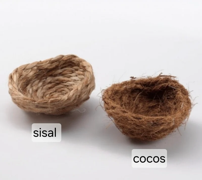 Einlege-Nest aus Sisal oder Kokosfaser, Ø 9 cm