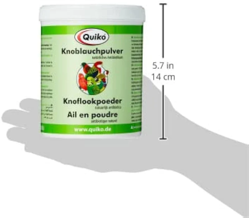 Knoblauchpulver (natürliches Antibiotikum) – 250 g – Quiko