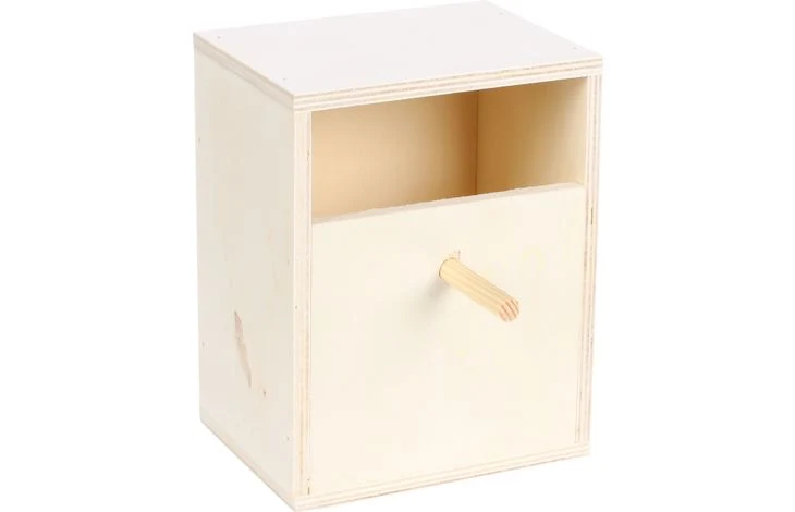 Brutnest aus exotischem Holz