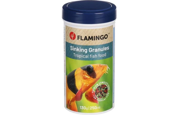 Tropisches Fischfutter 130 g/250 ml – Flamingo