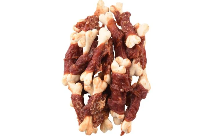 Snack Hapki - Calciumkeule mit Ente - 6 bis 7 cm - 1 Stück