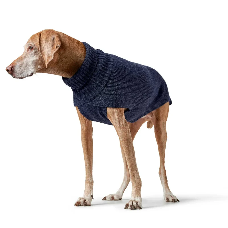 Hundepullover Genf dunkelblau