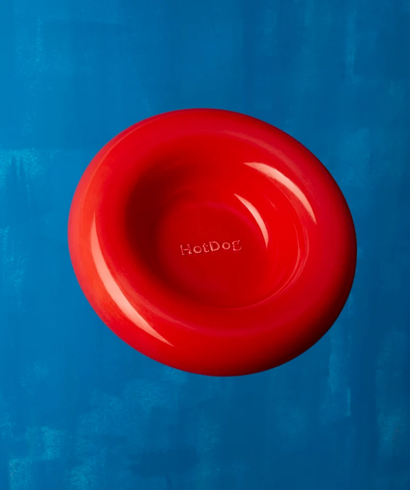 Ceramic Bowl - Red