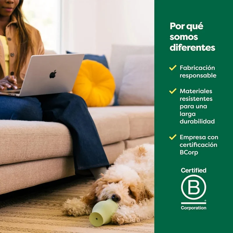 Brinquedo dispensador de guloseimas para cães, brinquedo de enriquecimento para cães adultos e cachorros, adequado para máquina de lavar louça e congelador