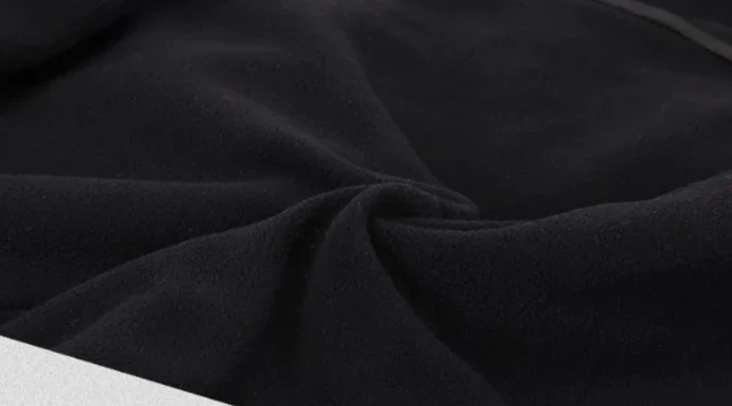 Reflektierender Hundemantel mit Fellkragen und Fleece
