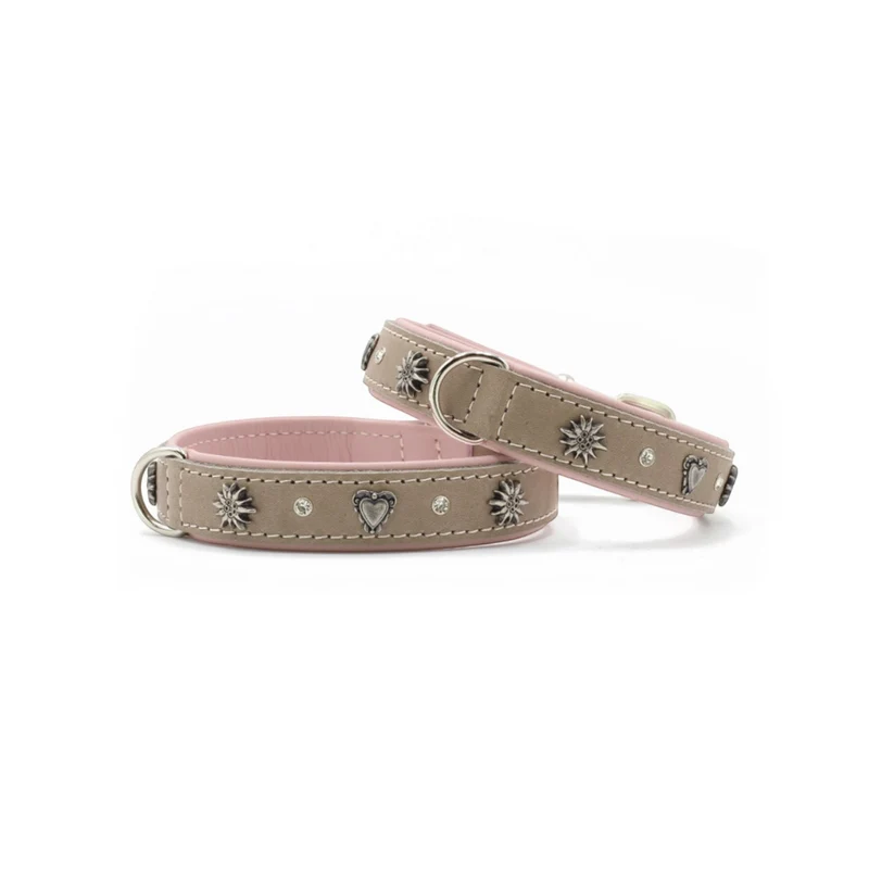 Lederhalsband Herz