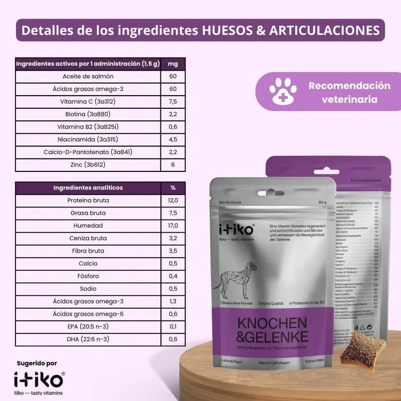 Condroprotetor para cães grandes e pequenos | proteção de ossos e articulações para cães, com mexilhão de lábios verdes, MSM, glucosamina, condroitina e ômega 3 para cães