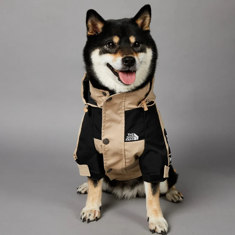 Blusão Impermeável para Cão "The Dog Fans"