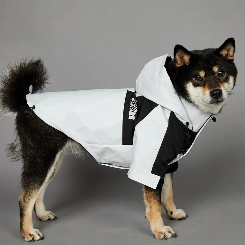Blusão Impermeável para Cão "The Dog Fans"