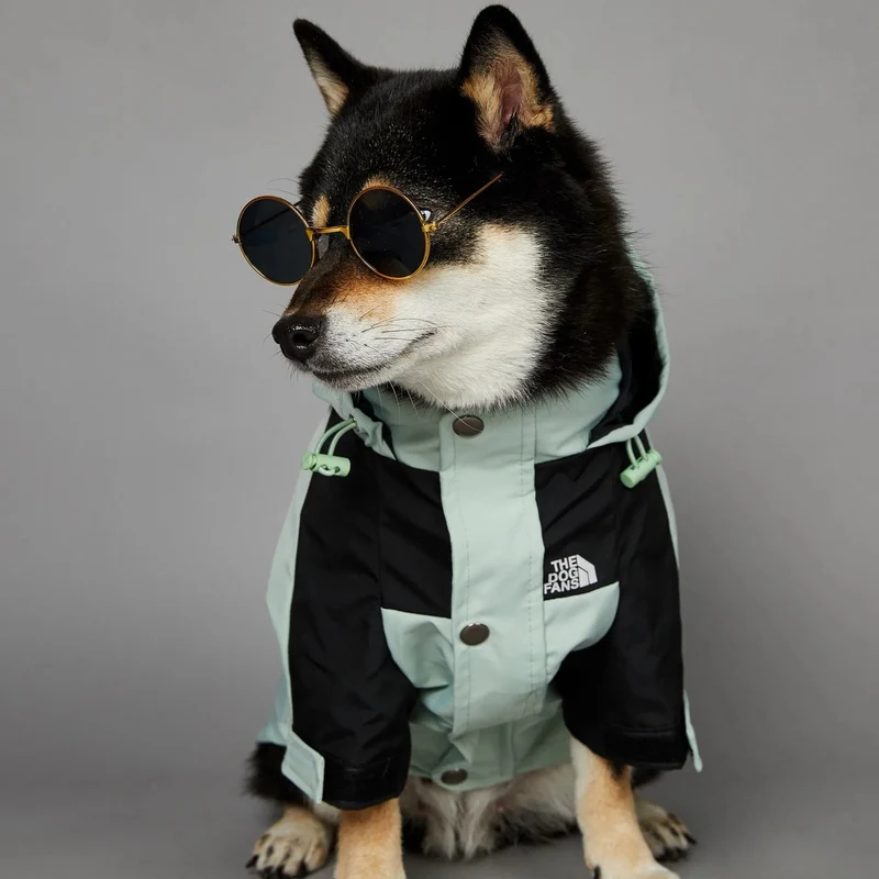 Blusão Impermeável para Cão "The Dog Fans"
