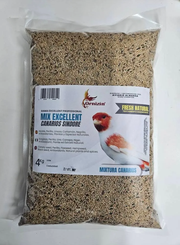 EXCELLENT Canari Sindore 4kg Ornizìn Spezial-Saatgut