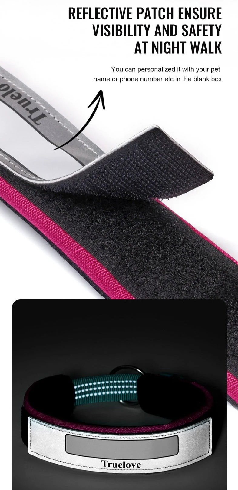 Personalisierbares Hundehalsband