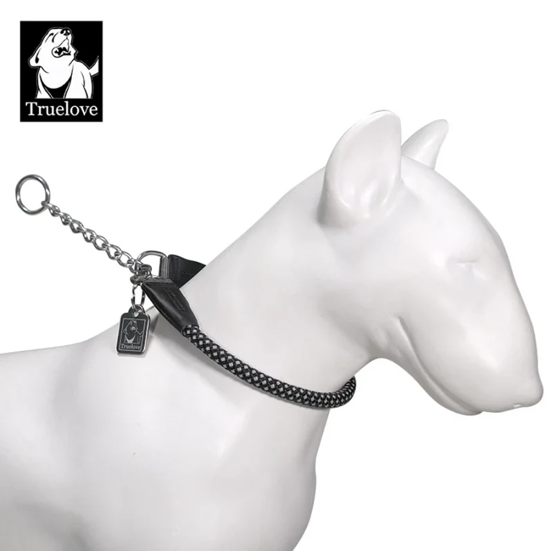 Reflektierendes Hundehalsband mit Kettenzugstop V1.0 "Neon"