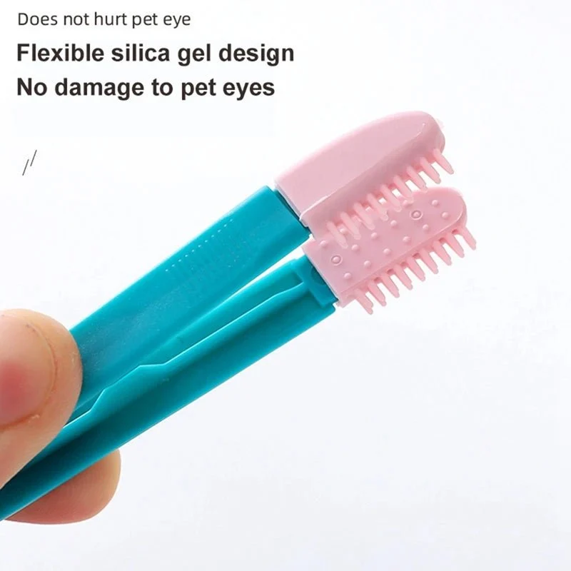 Escova de limpeza de olhos e pestanas, para gatos ou cães pequenos