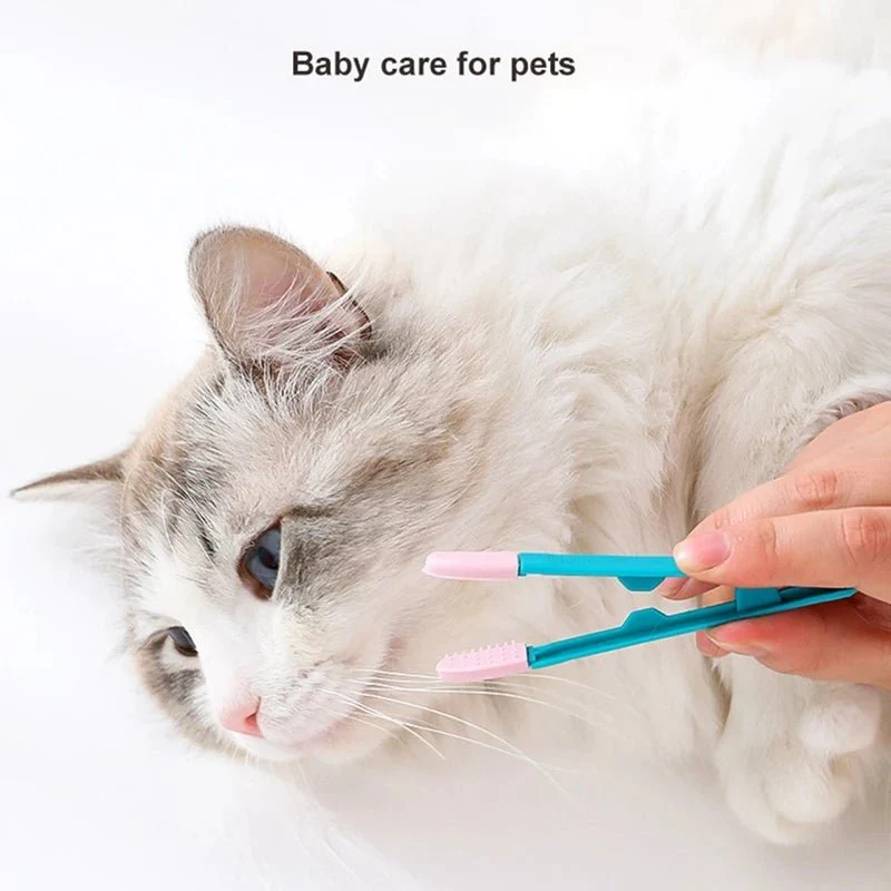 Escova de limpeza de olhos e pestanas, para gatos ou cães pequenos
