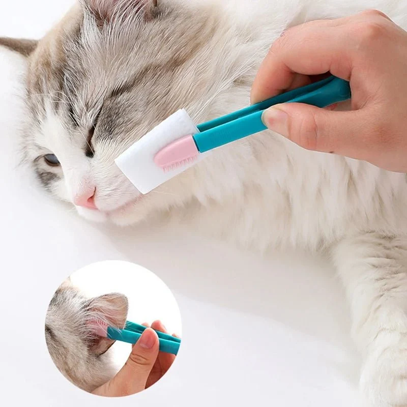 Escova de limpeza de olhos e pestanas, para gatos ou cães pequenos