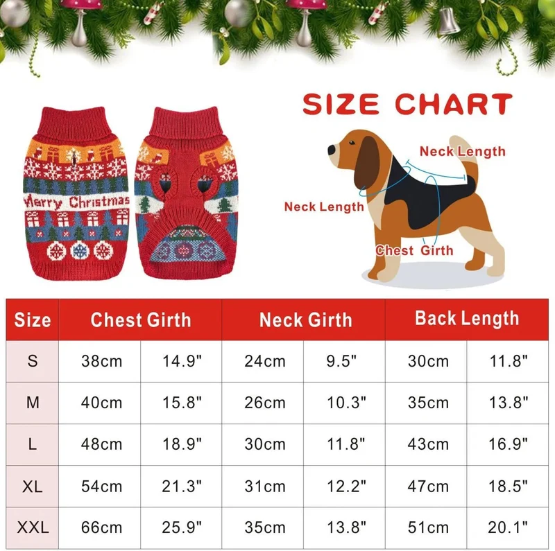 Camisola para Cão, Motivos de Natal