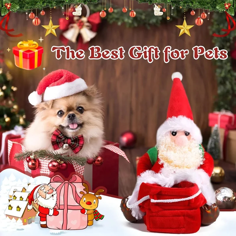 Roupa de Natal / Pai Natal para Cães Médios (L)