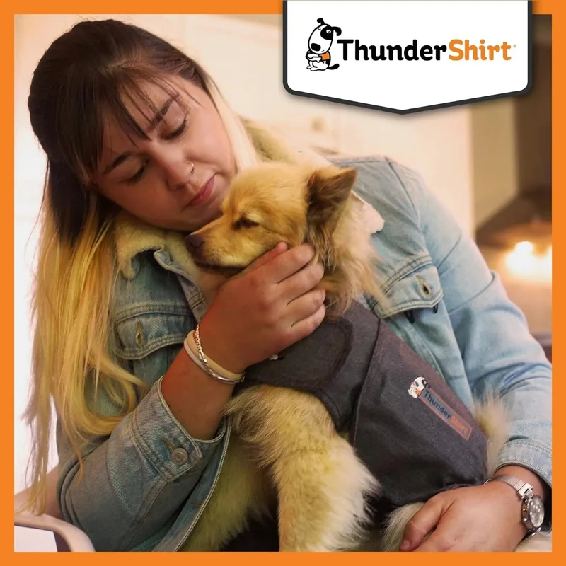 Thundershirt - Colete Relaxante para cães (anti-stress, ajuda a reduzir a ansiedade), Cinzento