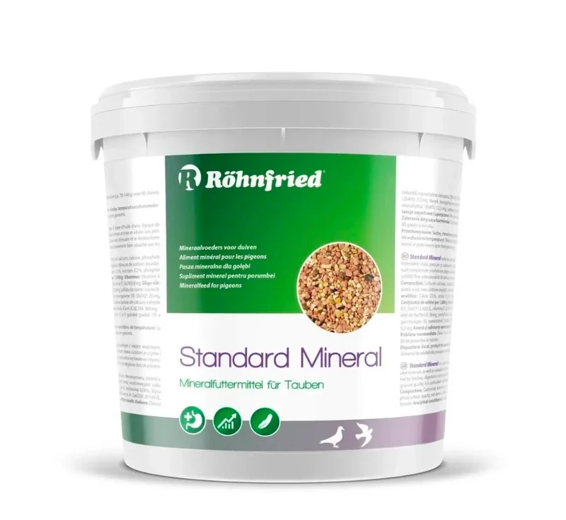 Röhnfried Standard Mineral 10 kg Premium-Mineralmischung für Tauben