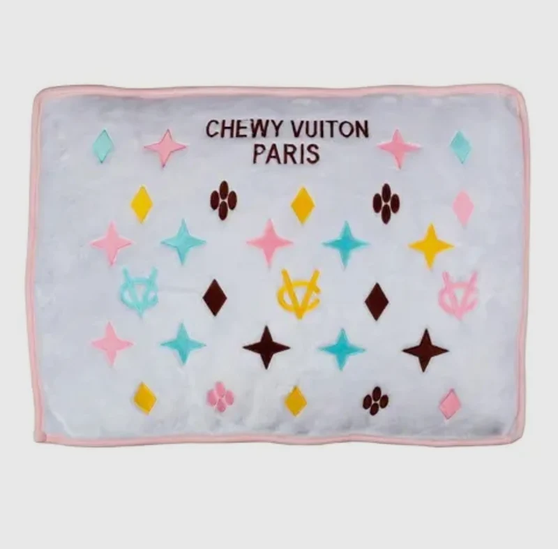Chewy Vuiton Hundekissen weiß