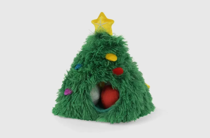 Hundespielzeug Weihnachtsbaum
